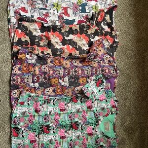 Skechers Women's animal scrub tops